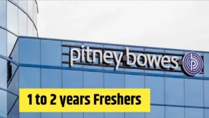Pitney Bowes Graduate Trainee Engineer QA Automation hiring Noida 1 to 3 years experience