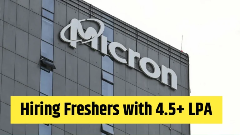 Micron Technology AI engineer hiring freshers 0 to 2 years experience artificial intelligence job update