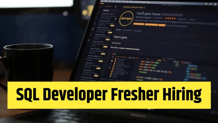 Mumbai Job Update: SQL Developer Fresher Opening in Borivali East – ₹10,000 Stipend, Western Line Candidates Preferred