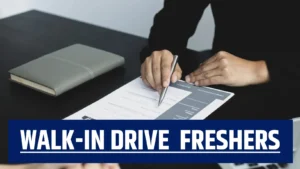 Backend Engineer Walk-In Drive for Freshers – BTech / MCA Graduates Can Attend on 14 March