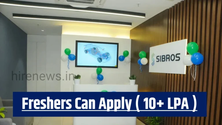 Image for Sibros Technologies Hiring Software Engineer 2026