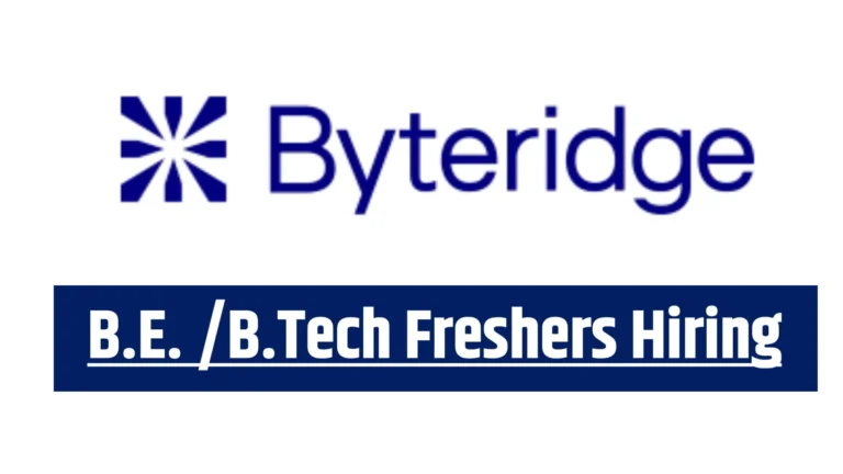 B.E./B.Tech 2026 Freshers Hiring – Multiple Tech Roles Open | Apply Now (Frontend, Backend, AI/ML)