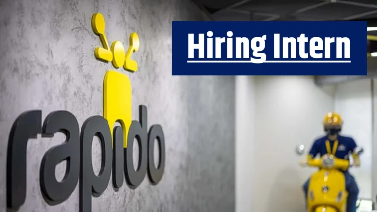 Apply for Rapido Product Intern role open for 2025, 2026, and 2027 graduates.