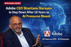 Shantanu Narayen stepping down as Adobe CEO amid artificial intelligence competition