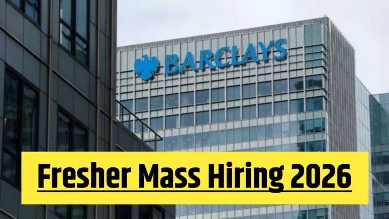 Barclays Mass Hiring Software Engineers in Pune – Java, AWS, Docker & Kubernetes Skills Required
