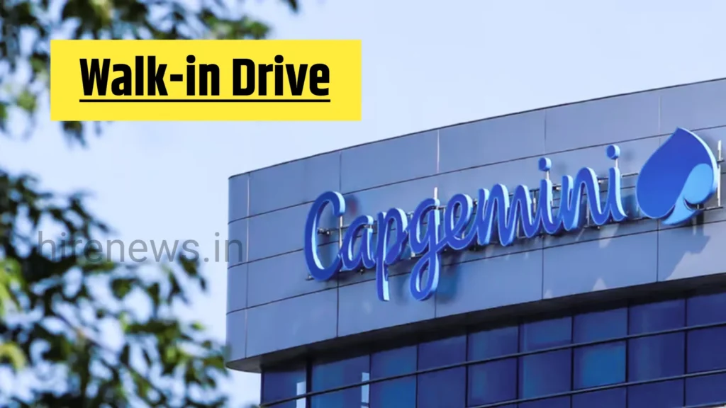 Capgemini Walk-In – SAP Professionals