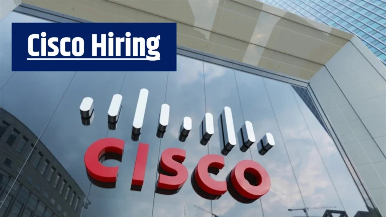 Cisco Hiring Freshers in Bangalore – ₹10+ LPA Software Engineer Role