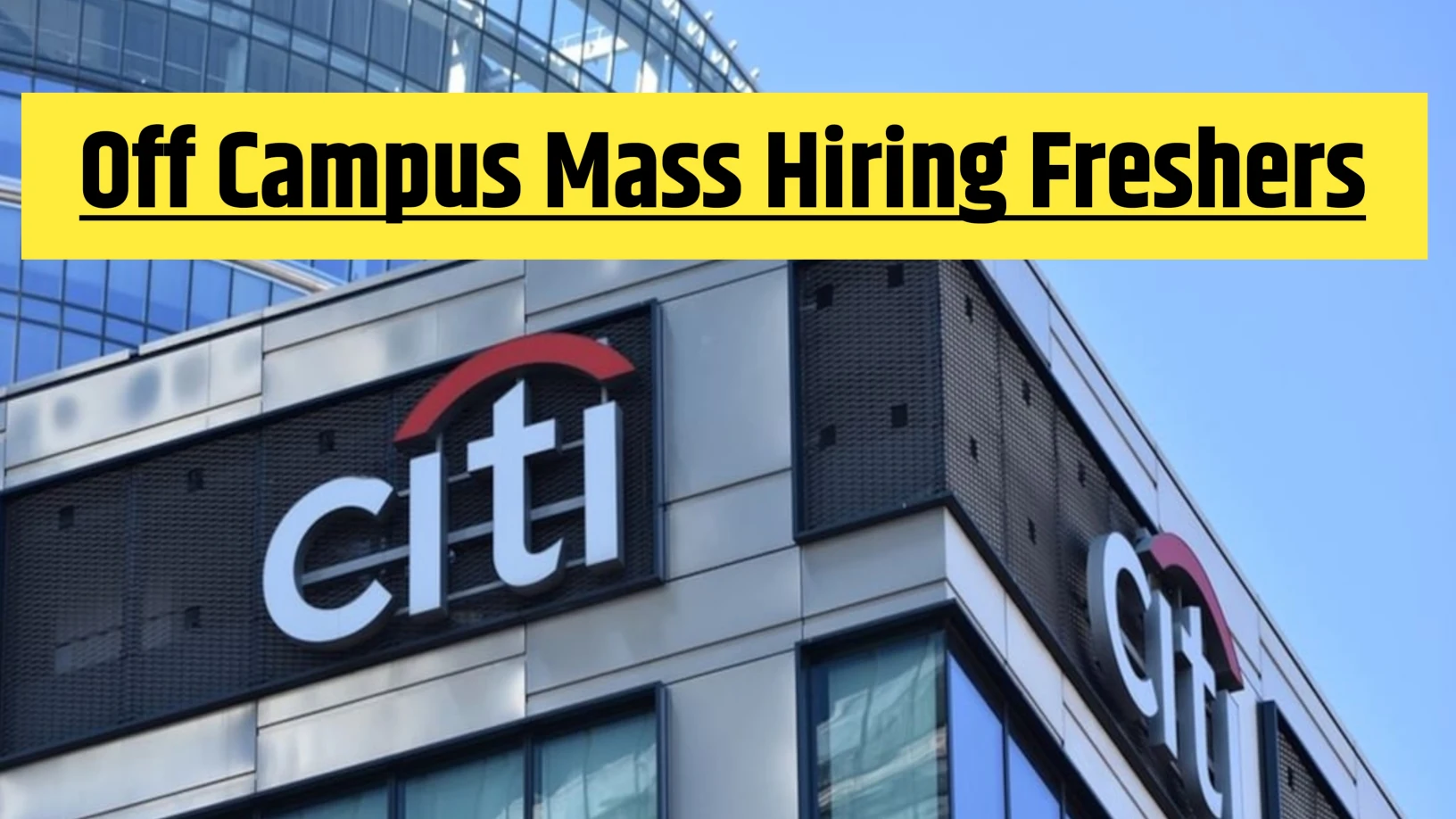 Citi Pune Off-Campus Hiring 2026: Apply for Python Developer roles. Freshers (0-3 years exp) eligible. Mass hiring for Citi's Pune tech center. Direct apply link inside!
