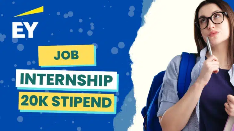 EY GDS Internship 2026 poster