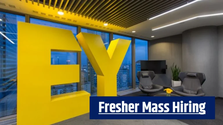 EY GDS Mass Hiring 2026: Graduate Engineer Trainee Roles for Freshers (Bangalore)