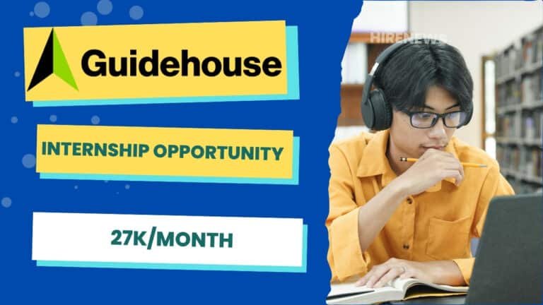 Guidehouse Internship Opportunity Poster