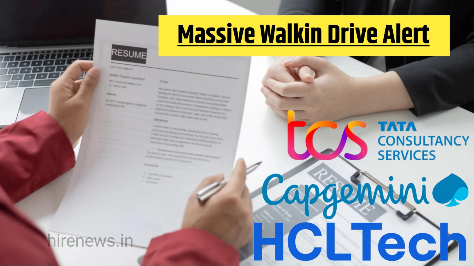Massive Walk-In Drive Alert 2026 – Top IT Companies Hiring in Pune, Chennai & More | Apply Before Weekend