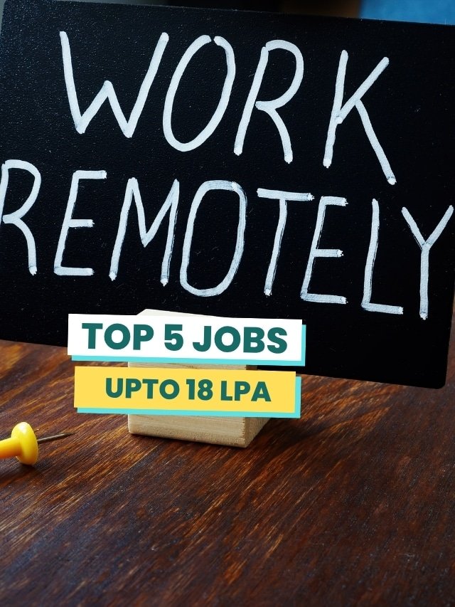 Top 5 Remote Jobs for Freshers 2026 poster image