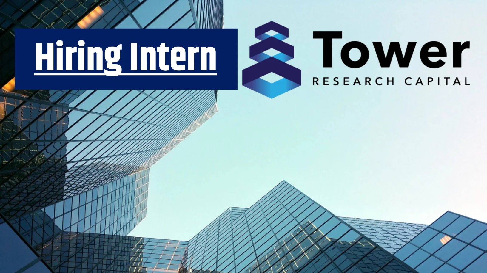 Tower Research Capital Hiring Freshers – ₹4.5 LPA Core Engineering Internship Open Now