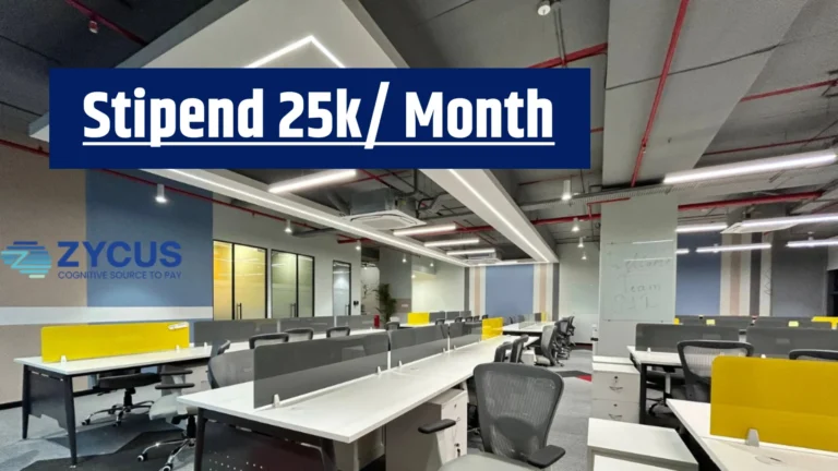 Zycus Hiring Product Management Intern – Stipend ₹25,000/Month, Hybrid Opportunity