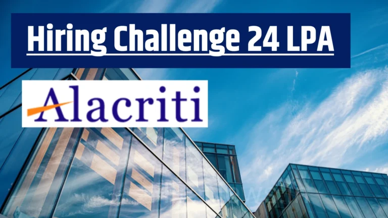 Massive Hiring Alert: Alacriti is Scouting Java Developers in Hyderabad (Up to ₹24 LPA!)