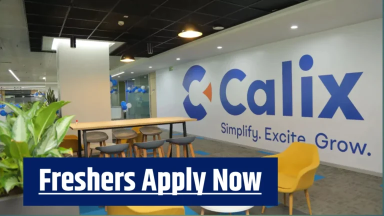 Calix Hiring Freshers – Graduate Trainee Software Engineer (₹6+ LPA) Apply Now