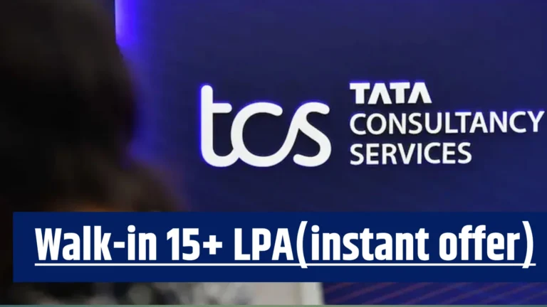 TCS is hiring experienced professionals through a Mega Walk-In Drive on 21st March across Pune, Bangalore, Hyderabad, Chennai and more.
