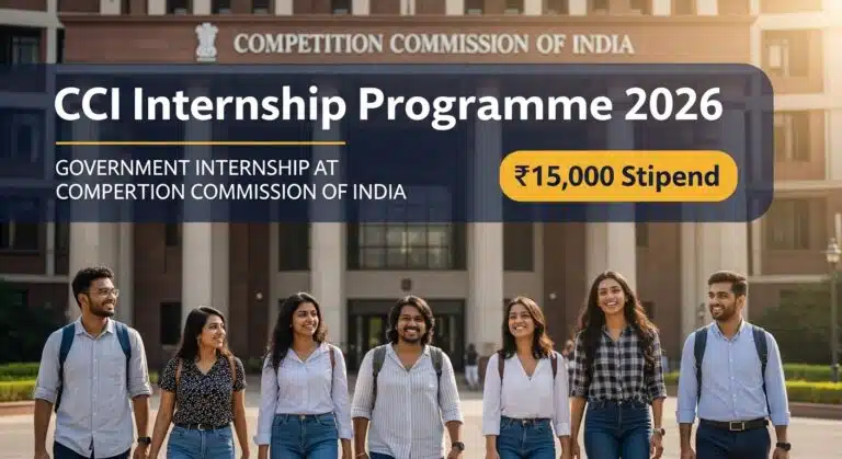 Image for CCI Internship Programme 2026 , CCI Internship 2026, Government Internship India, Law Internship India, Economics Internship India, Policy Internship India, Delhi Internship, Paid Internship India, HireNews Jobs