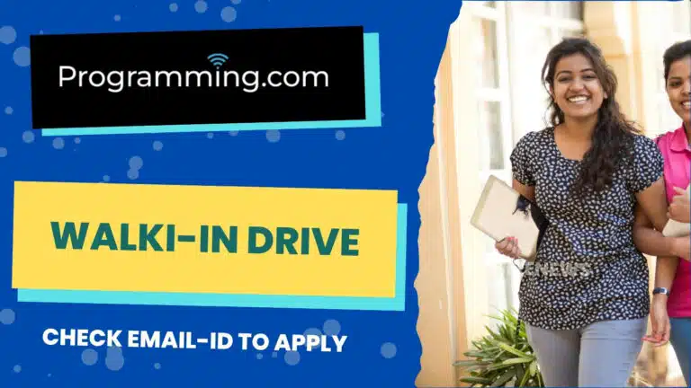 Dot NET Developer Walk-In Drive 2026 Poster