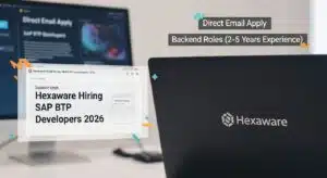 Hexaware Hiring poster