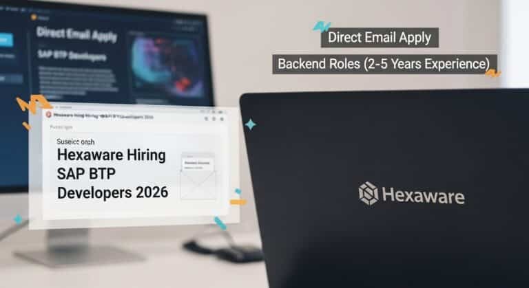 Hexaware Hiring poster