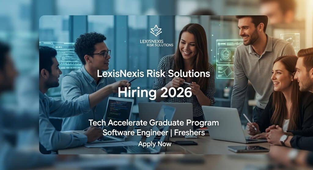 LexisNexis Risk Solutions Hiring 2026 — Tech Accelerate Graduate Program Software Engineer | Freshers Apply Now