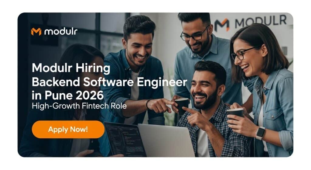 Modulr Hiring Backend Software Engineers in Pune 2026 — High-Growth Fintech Role | Apply Now!