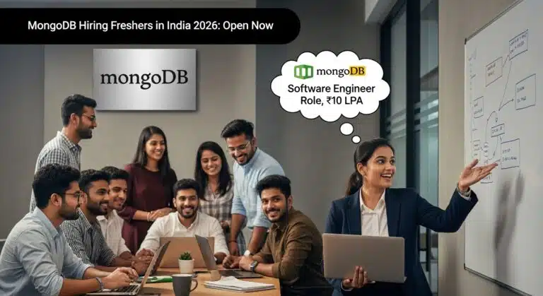 MongoDB Hiring Freshers in India 2026 Poster
