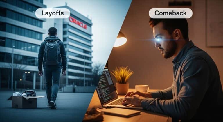 Oracle Layoffs 2026 comaback poster image