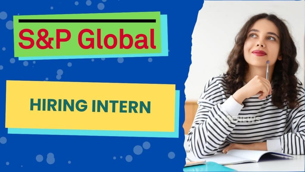 S&P Global Hiring Software Engineering Intern 2026 – ₹20,000/Month ...