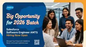 Image for Salesforce Software Engineer AMTS Hiring, Salesforce Software Engineer AMTS Hiring