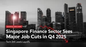 Singapore Finance Sector Sees Major Job Cuts