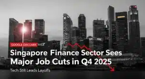 Singapore Finance Sector Sees Major Job Cuts