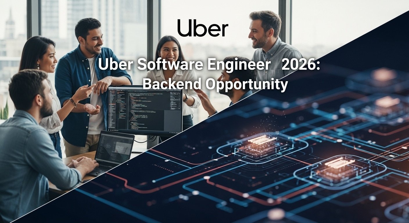Uber Software Engineer Hiring 2026 poster image