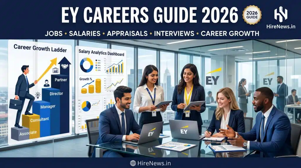 EY Careers Guide 2026: Jobs, Salaries, Appraisals, Interviews & Career Growth