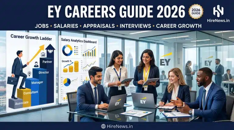 EY Careers Guide 2026: Jobs, Salaries, Appraisals, Interviews & Career Growth