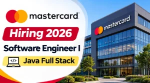 Mastercard Hiring in Pune 2026: Software Engineer I Java Full Stack Job for Early-Career Developers