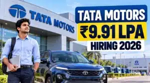 Tata Motors Recruitment 2026: Senior Manager Jobs for 2024 & 2025 Graduates, Salary Up to ₹9.91 Lakh